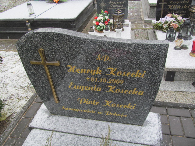 Henryk Kosecki 1953 Lwówek Śląski - Grobonet - Wyszukiwarka osób pochowanych