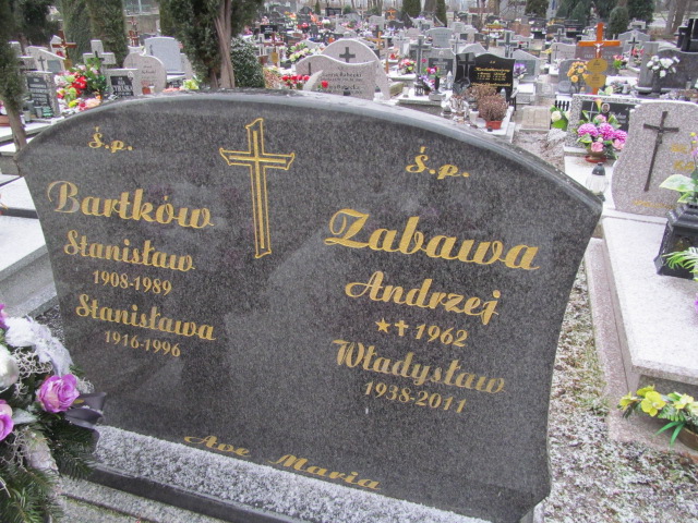Andrzej Zabawa 1962 Lwówek Śląski - Grobonet - Wyszukiwarka osób pochowanych