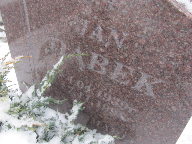 Jan Dąbek 1939 Lwówek Śląski - Grobonet - Wyszukiwarka osób pochowanych