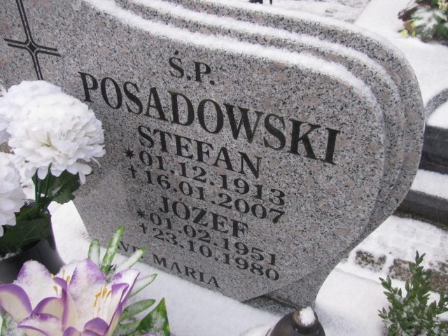 Józef Posadowski 1951 Lwówek Śląski - Grobonet - Wyszukiwarka osób pochowanych