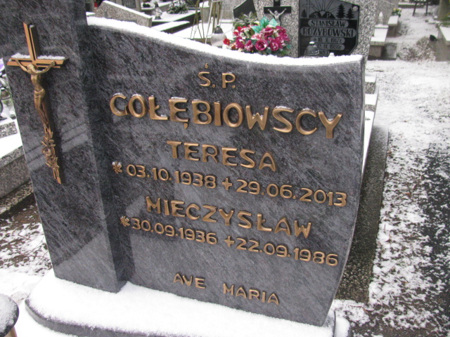 Mieczysław Gołębiowski 1936 Lwówek Śląski - Grobonet - Wyszukiwarka osób pochowanych