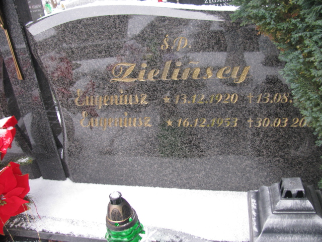 Eugeniusz Zieliński 1953 Lwówek Śląski - Grobonet - Wyszukiwarka osób pochowanych