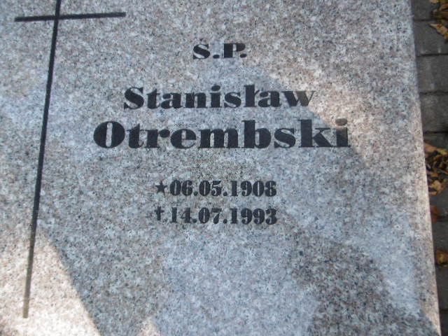Stanisław Otrembski 1908 Lwówek Śląski - Grobonet - Wyszukiwarka osób pochowanych