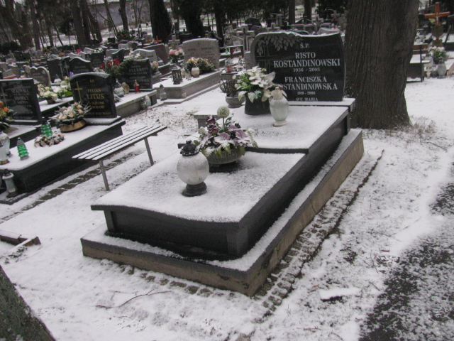 Grób Risto Kostandinowski