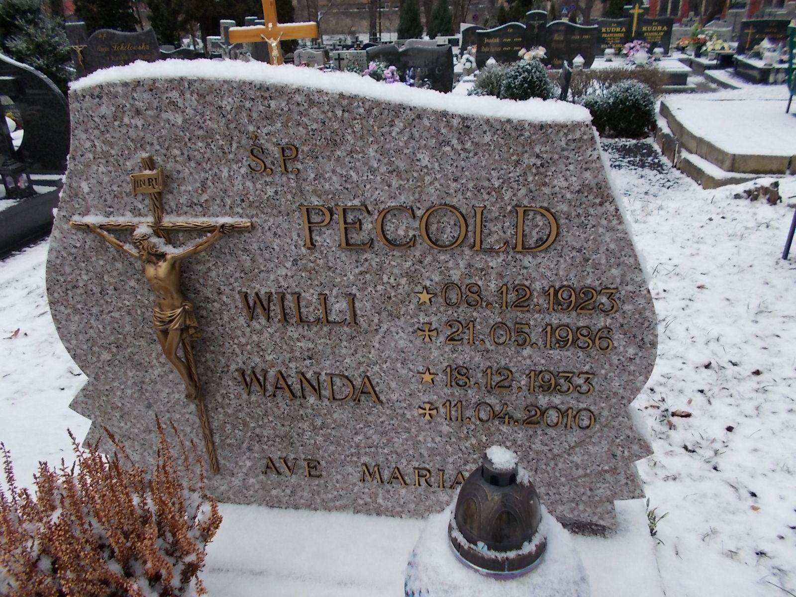 Willi Pecold 1923 Lwówek Śląski - Grobonet - Wyszukiwarka osób pochowanych