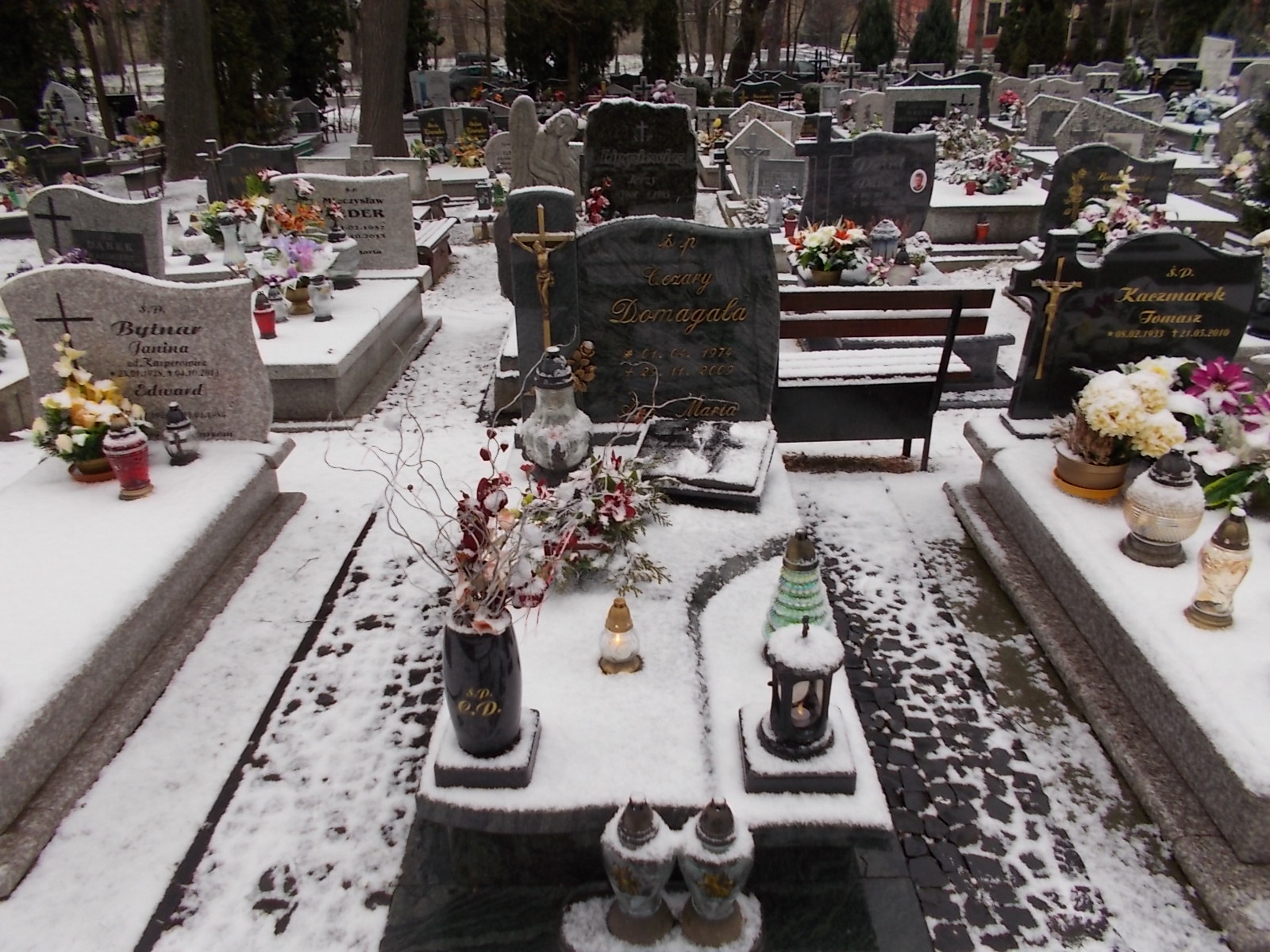 Grób Cezary Domagała