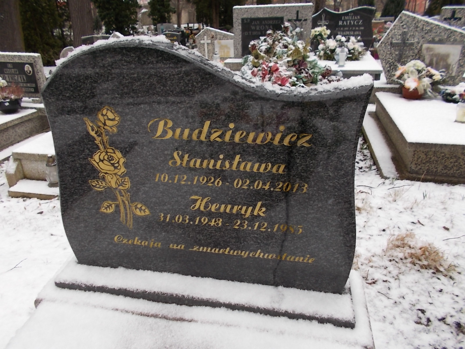 Stanisława Budziewicz 1926 Lwówek Śląski - Grobonet - Wyszukiwarka osób pochowanych