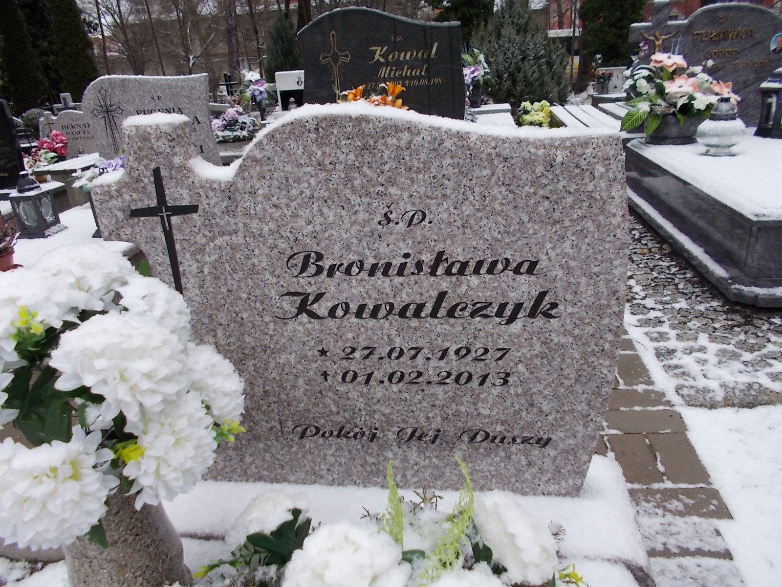 Bronisława Kowalczyk 1927 Lwówek Śląski - Grobonet - Wyszukiwarka osób pochowanych