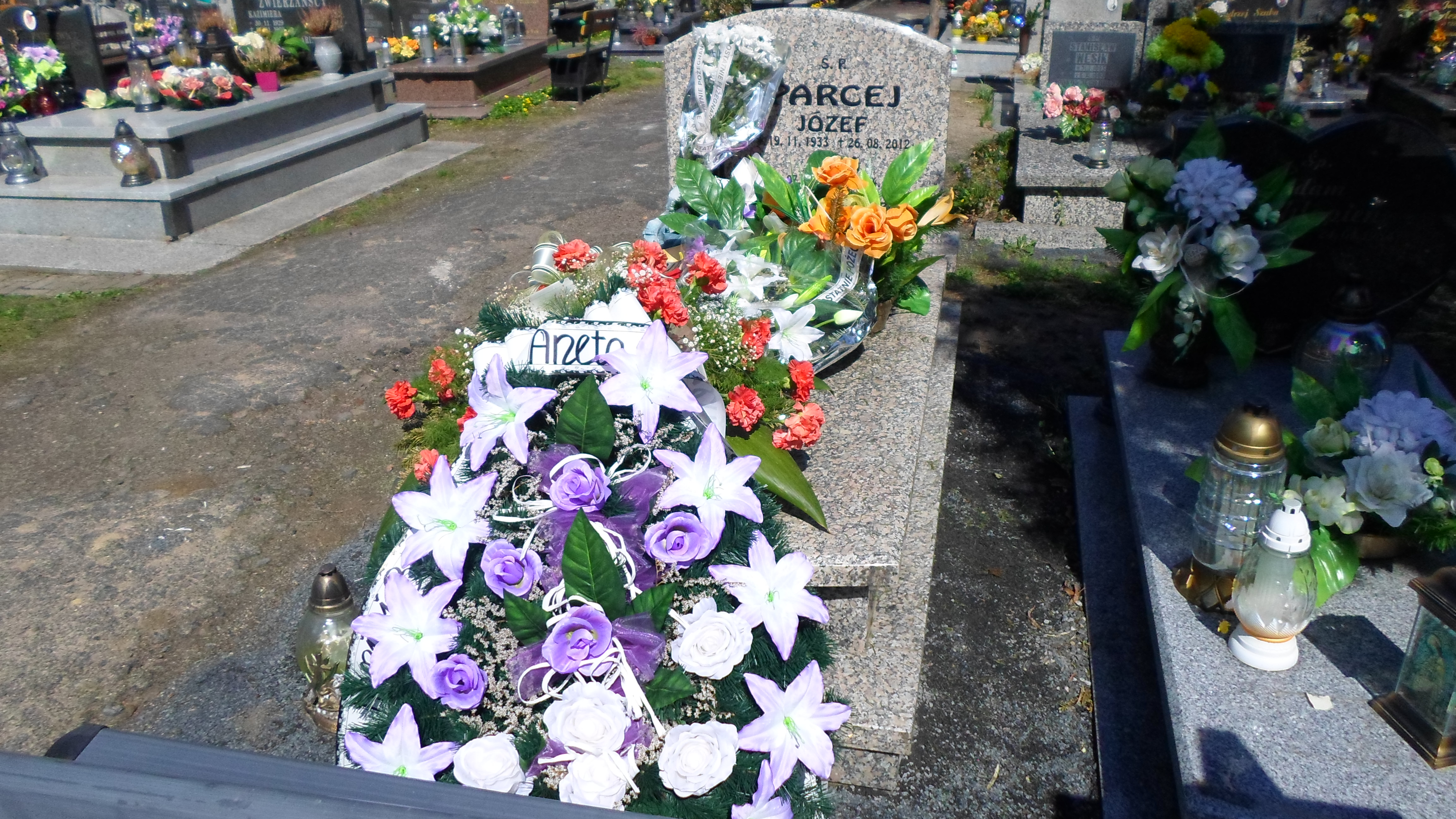 Grób Anna Parcej