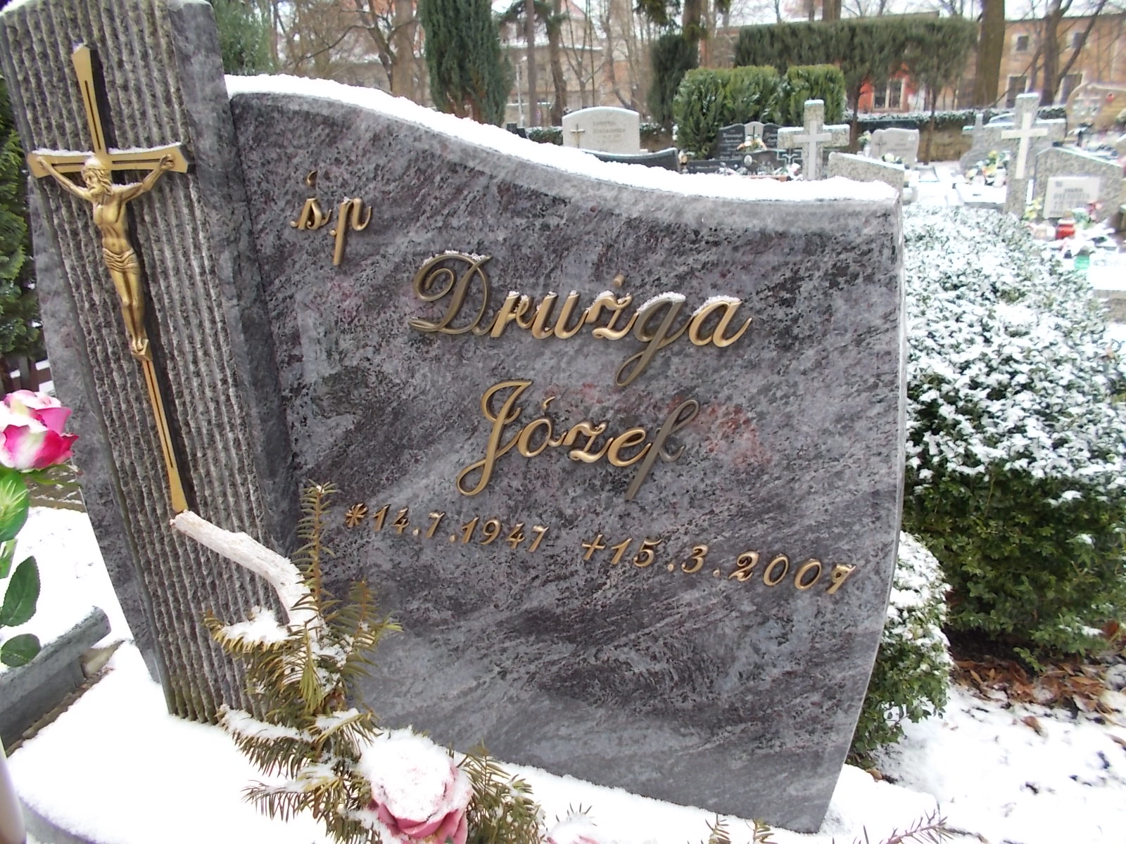 Józef Drużga 1947 Lwówek Śląski - Grobonet - Wyszukiwarka osób pochowanych