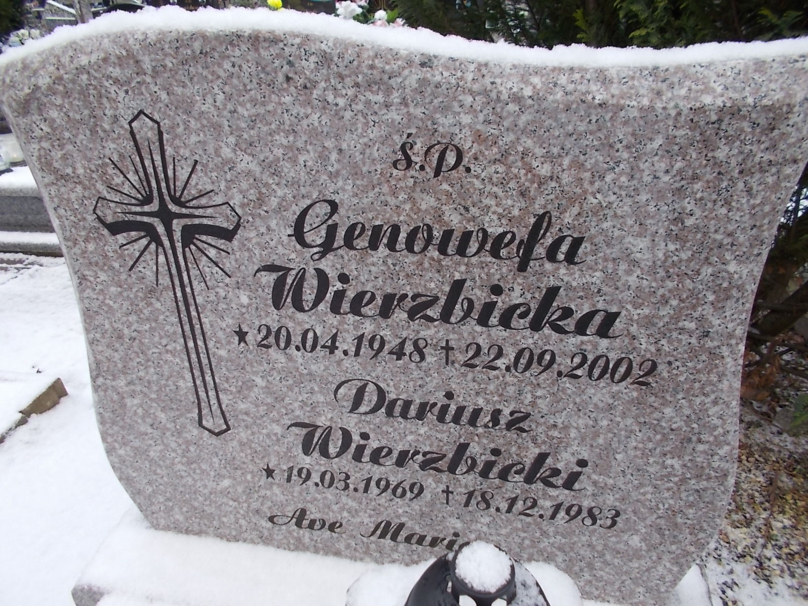 Genowefa Wierzbicka  1948 Lwówek Śląski - Grobonet - Wyszukiwarka osób pochowanych