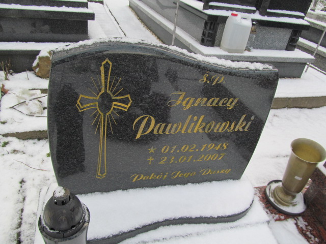 Ignacy Pawlikowski 1948 Lwówek Śląski - Grobonet - Wyszukiwarka osób pochowanych
