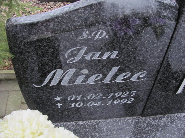 Jan Mielec 1925 Lwówek Śląski - Grobonet - Wyszukiwarka osób pochowanych