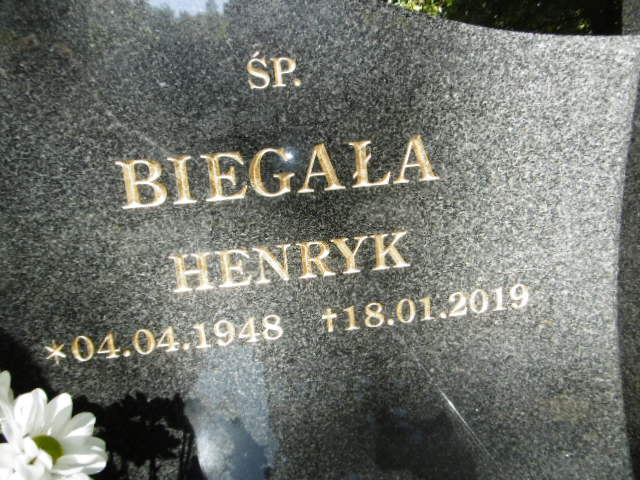 Henryk Biegała 1948 Lwówek Śląski - Grobonet - Wyszukiwarka osób pochowanych