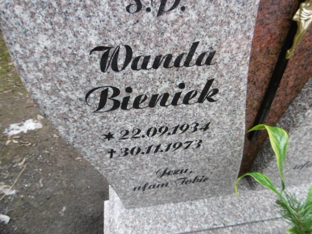Wanda Bieniek 1934 Lwówek Śląski - Grobonet - Wyszukiwarka osób pochowanych