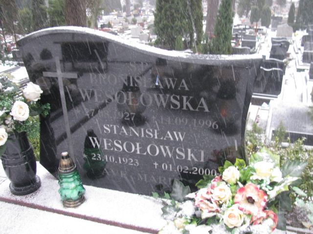 Stanisław Wesołowski 1923 Lwówek Śląski - Grobonet - Wyszukiwarka osób pochowanych