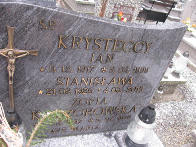 Jan Krystecki 1917 Lwówek Śląski - Grobonet - Wyszukiwarka osób pochowanych