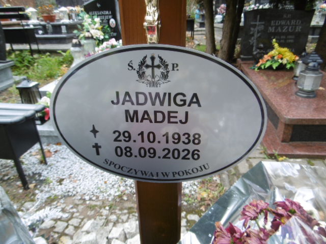 Jadwiga Madej 1938 Lwówek Śląski - Grobonet - Wyszukiwarka osób pochowanych