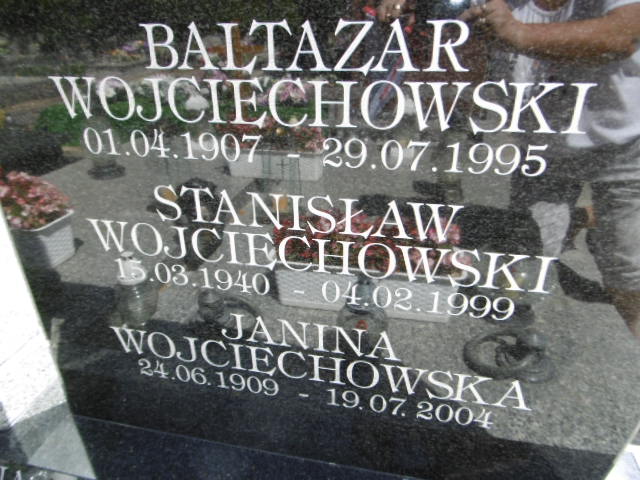 Baltazar Wojciechowski 1907 Lwówek Śląski - Grobonet - Wyszukiwarka osób pochowanych