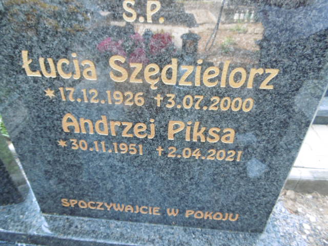 Łucja Szędzielorz 1926 Lwówek Śląski - Grobonet - Wyszukiwarka osób pochowanych