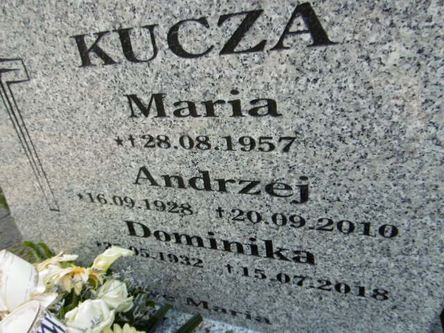 Dominika Kucza 1932 Lwówek Śląski - Grobonet - Wyszukiwarka osób pochowanych