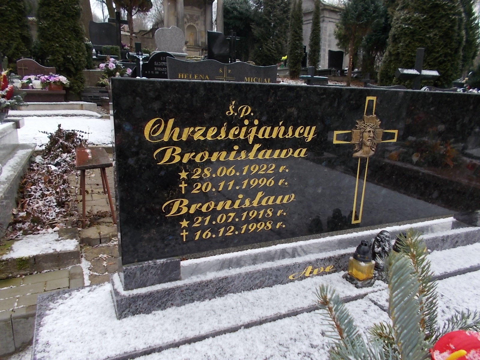 Bronisław Chrześcijański 1918 Lwówek Śląski - Grobonet - Wyszukiwarka osób pochowanych