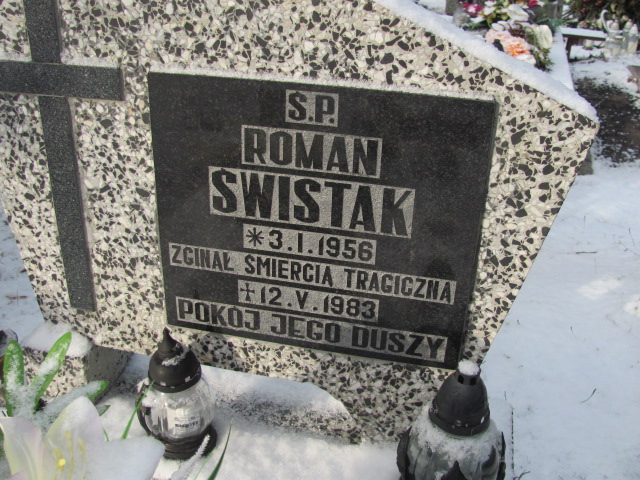 Roman Świstak 1956 Lwówek Śląski - Grobonet - Wyszukiwarka osób pochowanych