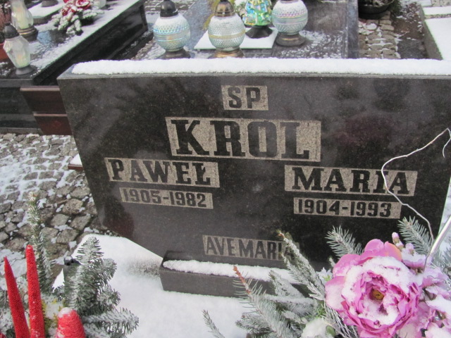 Maria Król 1904 Lwówek Śląski - Grobonet - Wyszukiwarka osób pochowanych