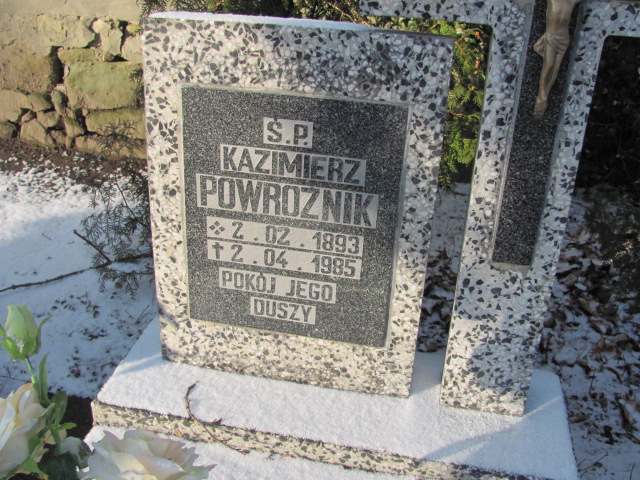 Kazimierz Powroźnik 1893 Lwówek Śląski - Grobonet - Wyszukiwarka osób pochowanych