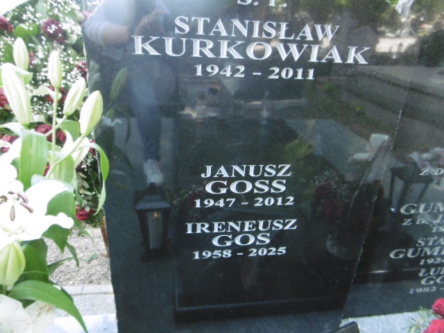 Ireneusz Gos 1958 Lwówek Śląski - Grobonet - Wyszukiwarka osób pochowanych