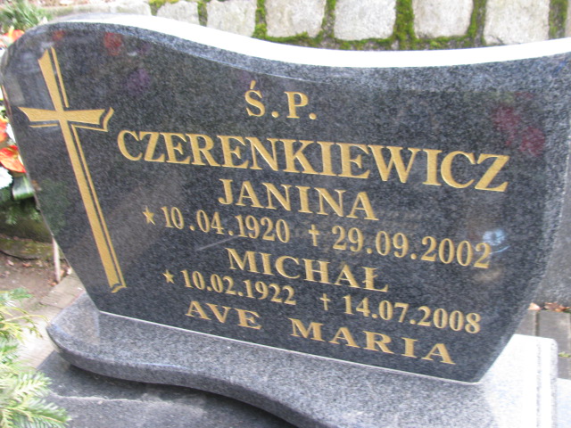 Michał Czerenkiewicz 1922 Lwówek Śląski - Grobonet - Wyszukiwarka osób pochowanych