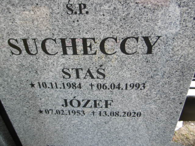 Staś Suchecki 1984 Lwówek Śląski - Grobonet - Wyszukiwarka osób pochowanych