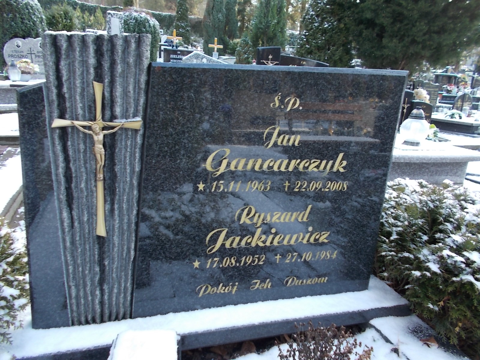 Jan Gancarczyk 1963 Lwówek Śląski - Grobonet - Wyszukiwarka osób pochowanych