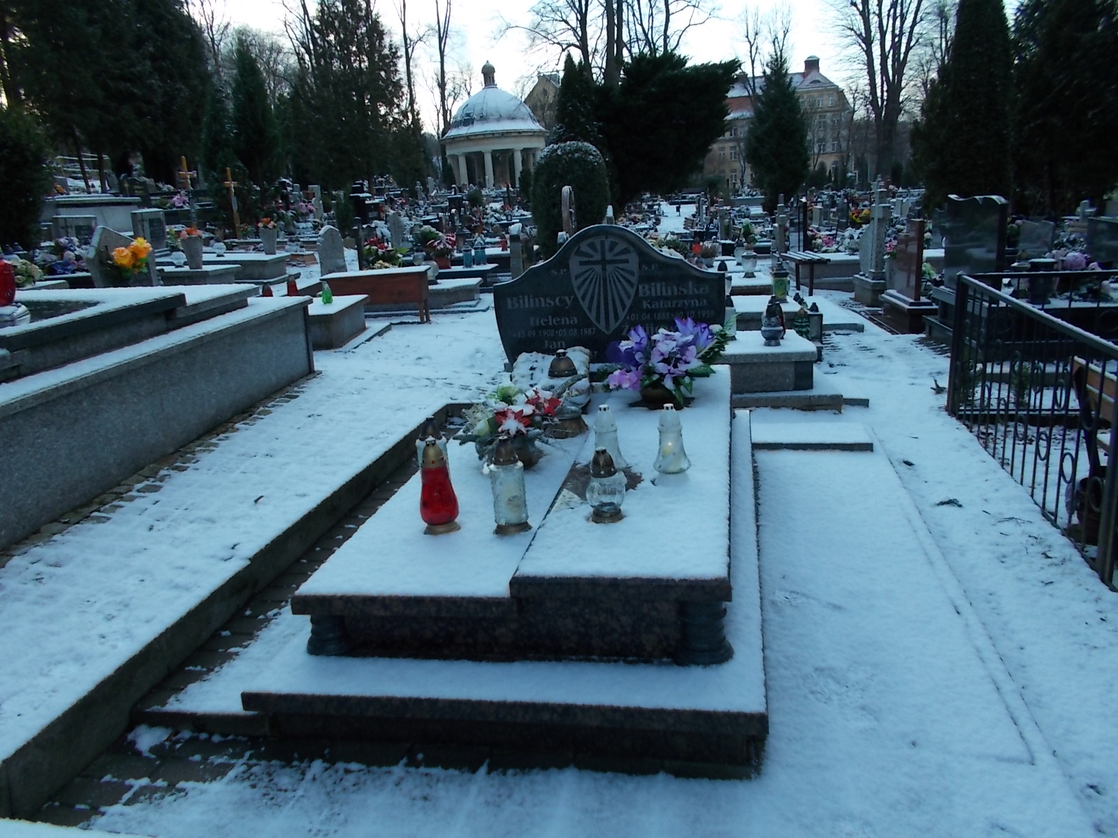 Grób Katarzyna Bilińska