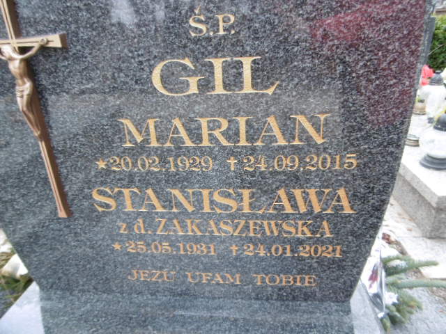 Stanisława Gil 1931 Lwówek Śląski - Grobonet - Wyszukiwarka osób pochowanych