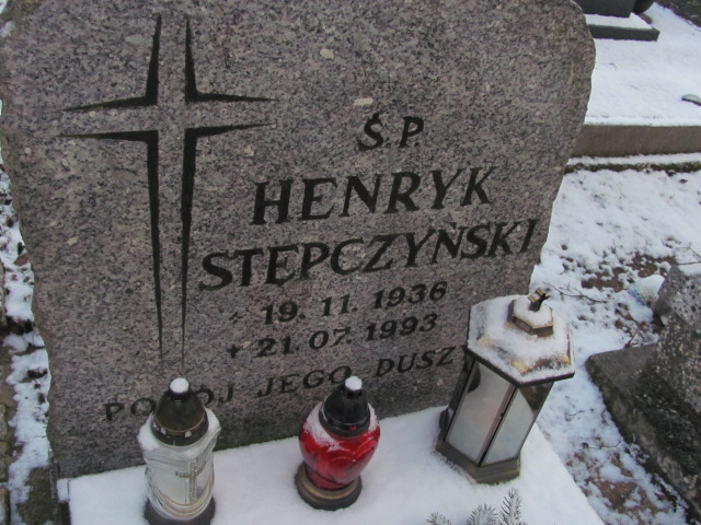 Tadeusz Stępczyński 1958 Lwówek Śląski - Grobonet - Wyszukiwarka osób pochowanych