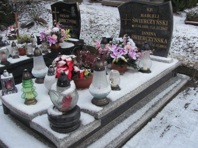 Grób Janina Świerczyńska