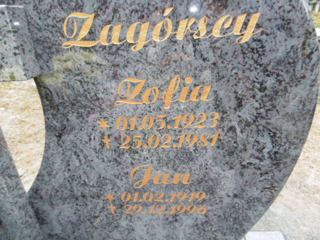 Jan Zagórski 1919 Lwówek Śląski - Grobonet - Wyszukiwarka osób pochowanych