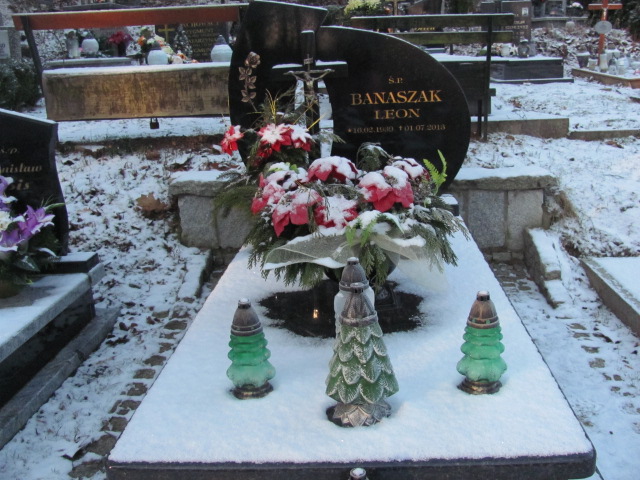 Grób Leon Banaszak 