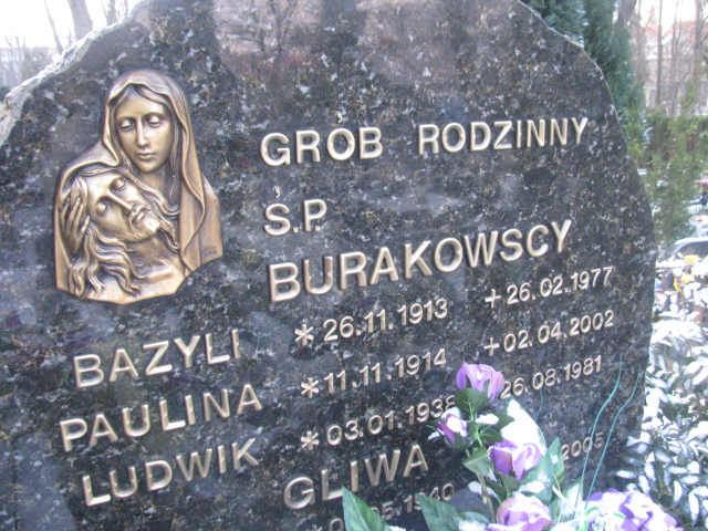 Paulina Burakowska 1914 Lwówek Śląski - Grobonet - Wyszukiwarka osób pochowanych