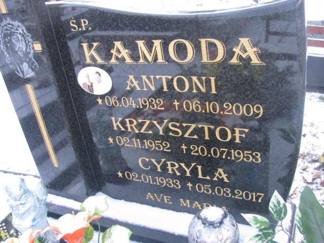 Antoni Kamoda 1932 Lwówek Śląski - Grobonet - Wyszukiwarka osób pochowanych