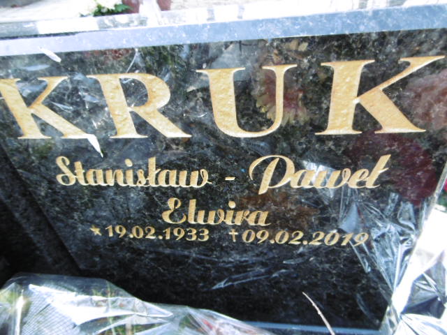 Elwira Kruk 1933 Lwówek Śląski - Grobonet - Wyszukiwarka osób pochowanych