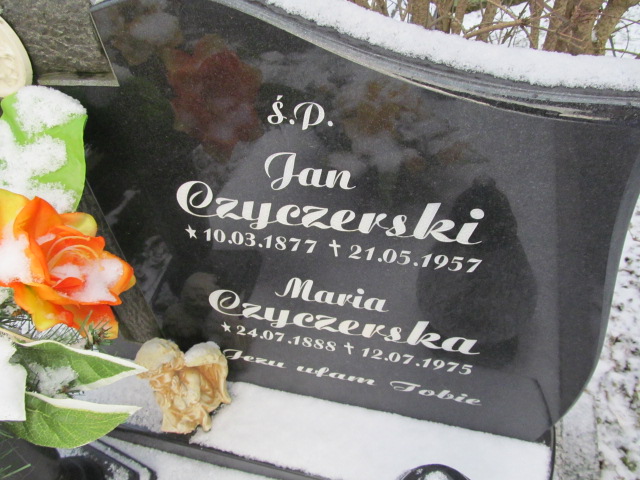 Jan Czyczerski 1877 Lwówek Śląski - Grobonet - Wyszukiwarka osób pochowanych