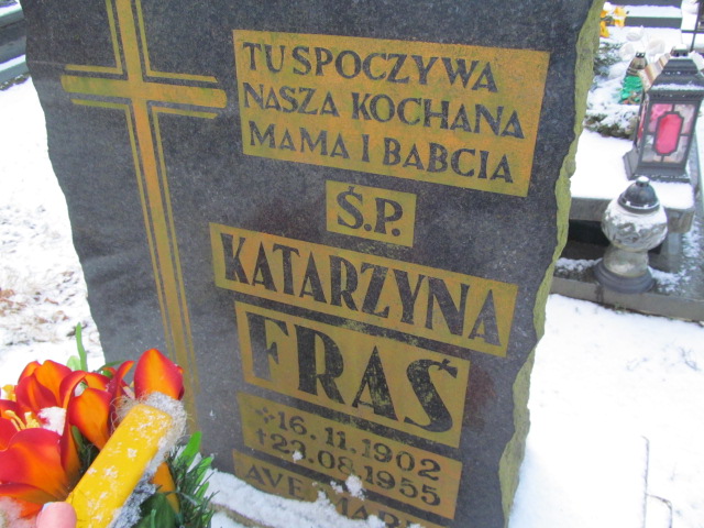 Katarzyna Fraś 1902 Lwówek Śląski - Grobonet - Wyszukiwarka osób pochowanych