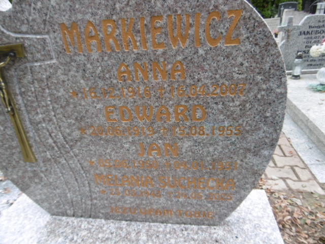 Anna Markiewicz 1916 Lwówek Śląski - Grobonet - Wyszukiwarka osób pochowanych
