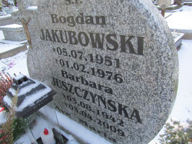 Bogdan Jakubowski 1951 Lwówek Śląski - Grobonet - Wyszukiwarka osób pochowanych