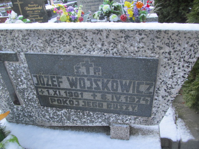 Józef Wojskowicz 1901 Lwówek Śląski - Grobonet - Wyszukiwarka osób pochowanych