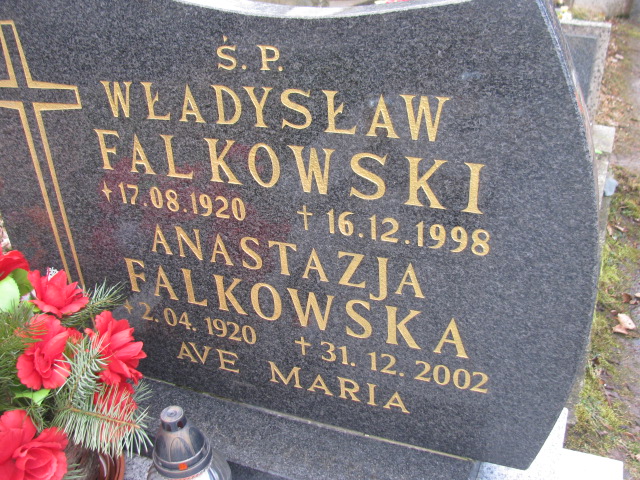 Władysław Falkowski 1920 Lwówek Śląski - Grobonet - Wyszukiwarka osób pochowanych