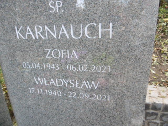 Władysław Karnauch 1940 Lwówek Śląski - Grobonet - Wyszukiwarka osób pochowanych