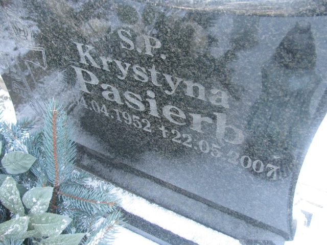 Krystyna Pasierb 1952 Lwówek Śląski - Grobonet - Wyszukiwarka osób pochowanych